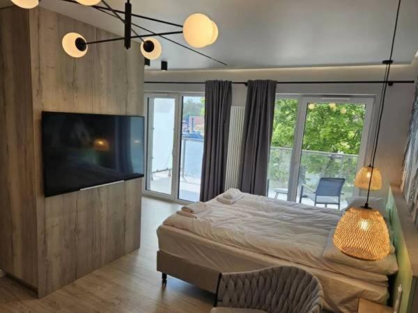 Apartament Z Widokiem Na Morze I Port Mrzeżyno Exterior foto
